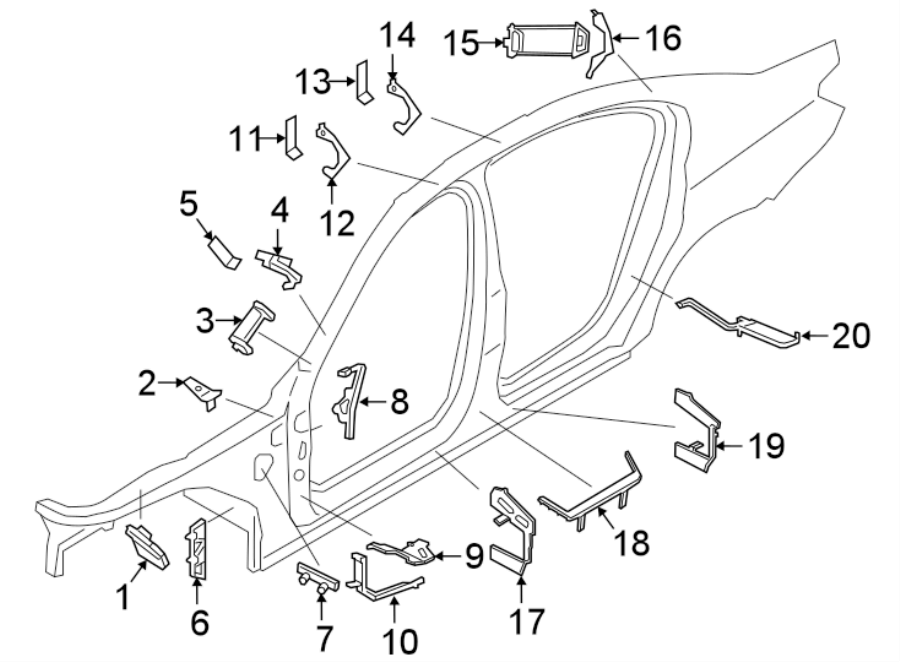 15PILLARS. ROCKER & FLOOR. INNER COMPONENTS.https://images.simplepart.com/images/parts/motor/fullsize/1923570.png