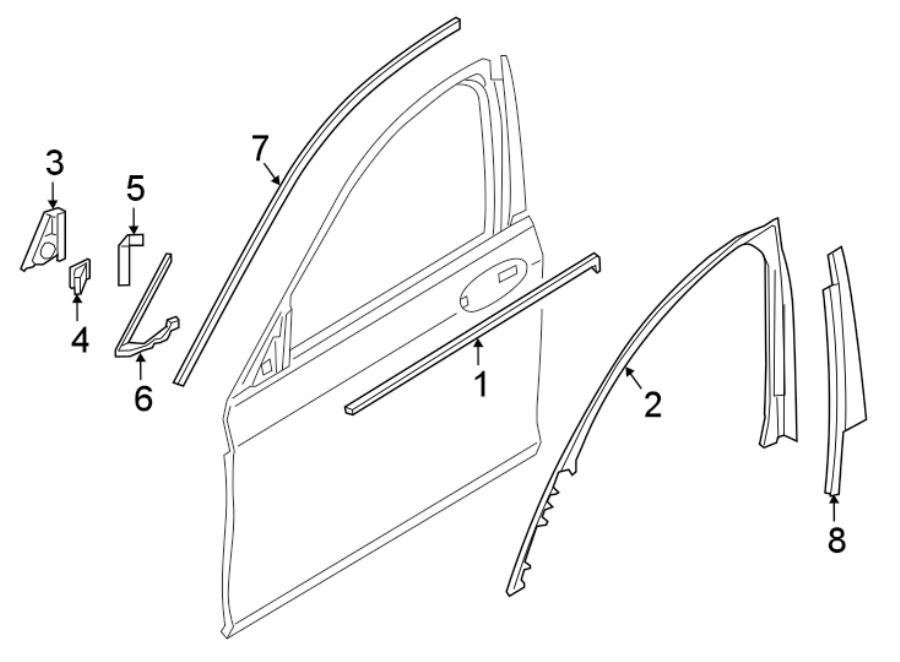 7FRONT DOOR. EXTERIOR TRIM.https://images.simplepart.com/images/parts/motor/fullsize/1923590.png