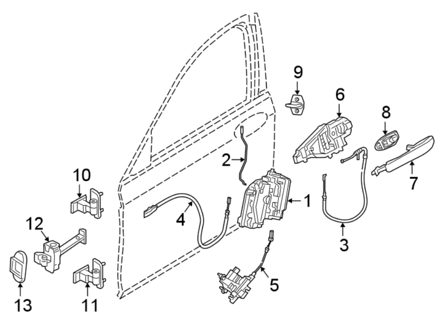 10FRONT DOOR. LOCK & HARDWARE.https://images.simplepart.com/images/parts/motor/fullsize/1923605.png