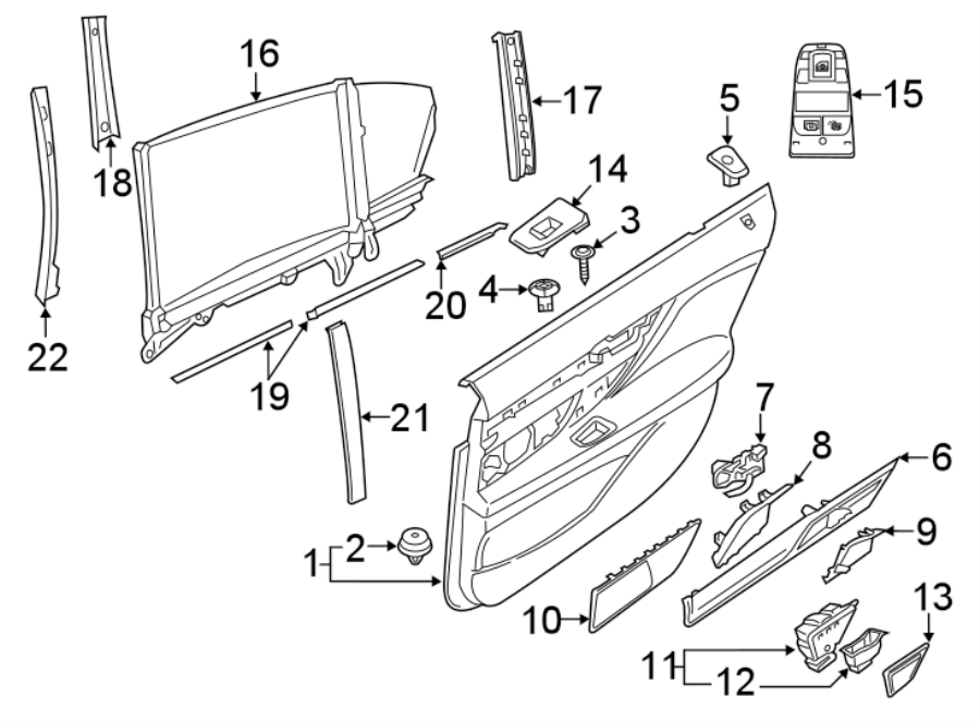 6REAR DOOR. INTERIOR TRIM.https://images.simplepart.com/images/parts/motor/fullsize/1923635.png