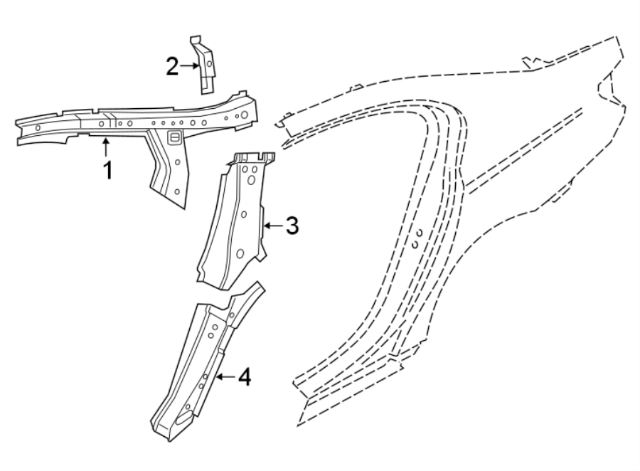 3QUARTER PANEL. INNER STRUCTURE.https://images.simplepart.com/images/parts/motor/fullsize/1923650.png