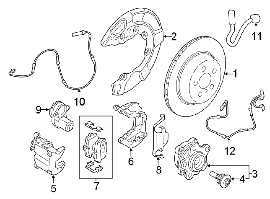 4Rear suspension. Brake components.https://images.simplepart.com/images/parts/motor/fullsize/1923665.png