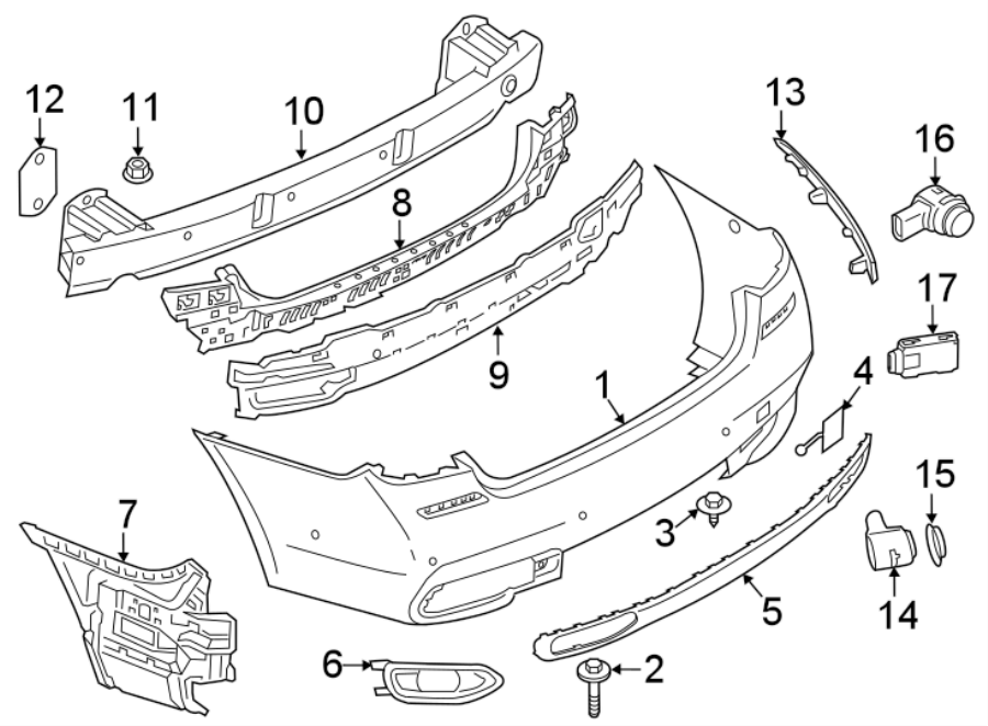 16REAR BUMPER. BUMPER & COMPONENTS.https://images.simplepart.com/images/parts/motor/fullsize/1923760.png