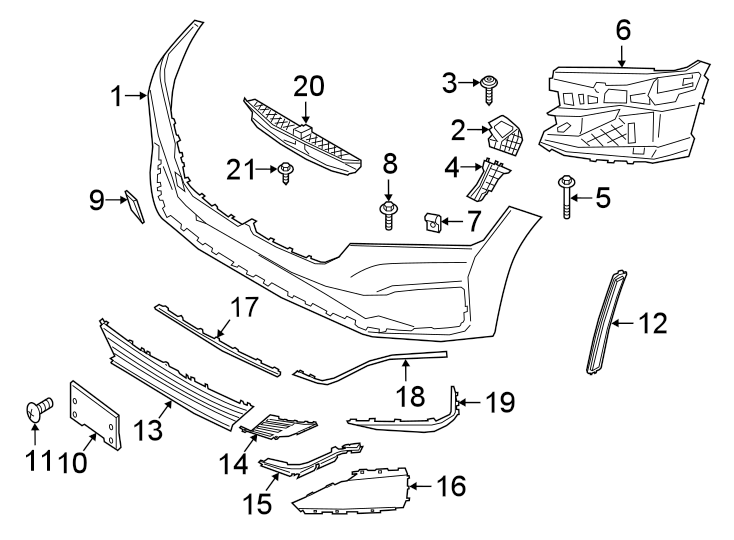 8FRONT BUMPER & GRILLE. BUMPER & COMPONENTS.https://images.simplepart.com/images/parts/motor/fullsize/1924010.png