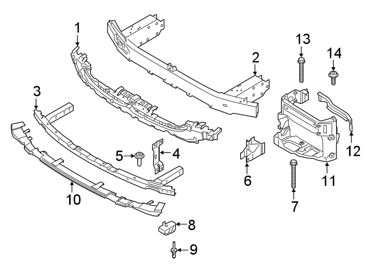 4FRONT BUMPER & GRILLE. BUMPER & COMPONENTS.https://images.simplepart.com/images/parts/motor/fullsize/1924012.png