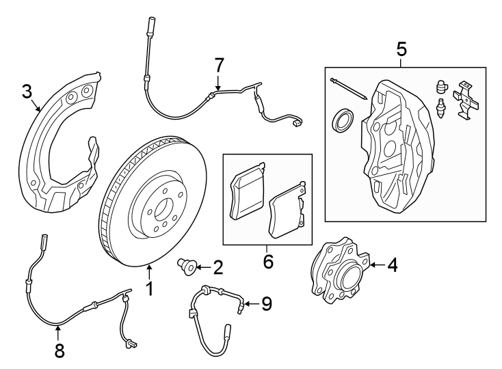 3FRONT SUSPENSION. BRAKE COMPONENTS.https://images.simplepart.com/images/parts/motor/fullsize/1924450.png