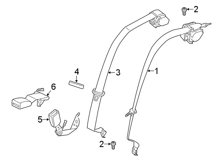 5RESTRAINT SYSTEMS. REAR SEAT BELTS.https://images.simplepart.com/images/parts/motor/fullsize/1924576.png