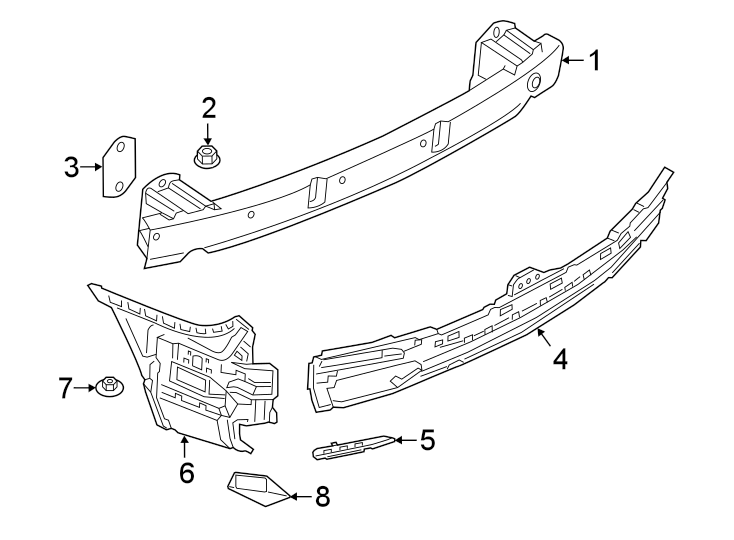 3REAR BUMPER. BUMPER & COMPONENTS.https://images.simplepart.com/images/parts/motor/fullsize/1924832.png