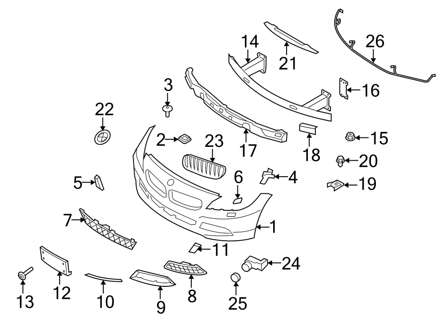 15FRONT BUMPER. BUMPER & COMPONENTS.https://images.simplepart.com/images/parts/motor/fullsize/1925020.png