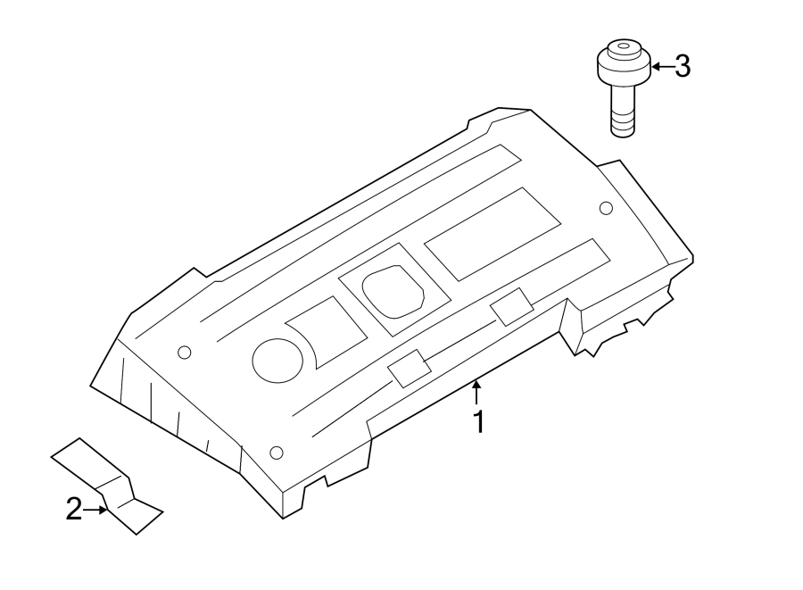 ENGINE APPEARANCE COVER.