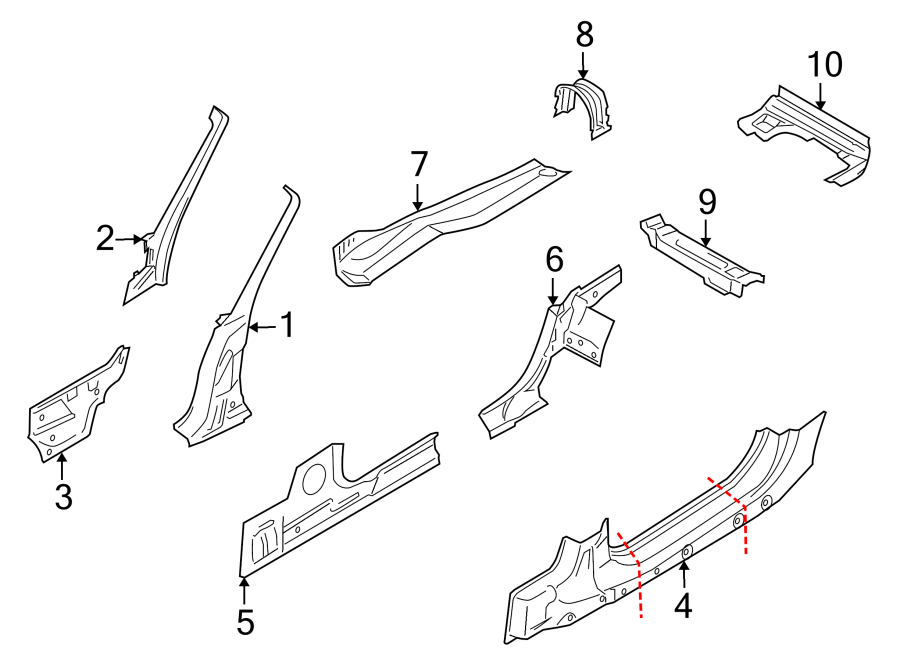 8PILLARS. ROCKER & FLOOR. PILLAR & SIDE PANELS.https://images.simplepart.com/images/parts/motor/fullsize/1925410.png