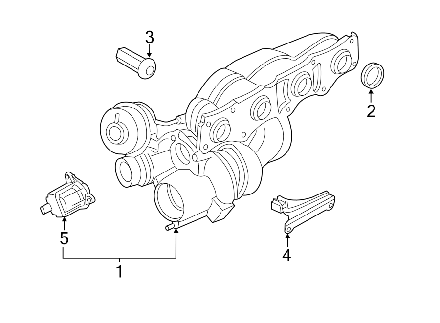 TURBOCHARGER & COMPONENTS.