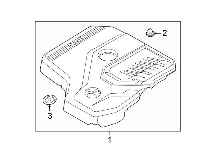 ENGINE APPEARANCE COVER.