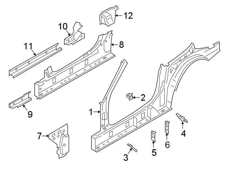 5PILLARS. ROCKER & FLOOR. UNISIDE.https://images.simplepart.com/images/parts/motor/fullsize/1926540.png