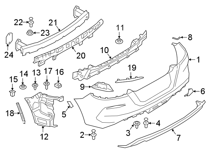 24REAR BUMPER. BUMPER & COMPONENTS.https://images.simplepart.com/images/parts/motor/fullsize/1926700.png