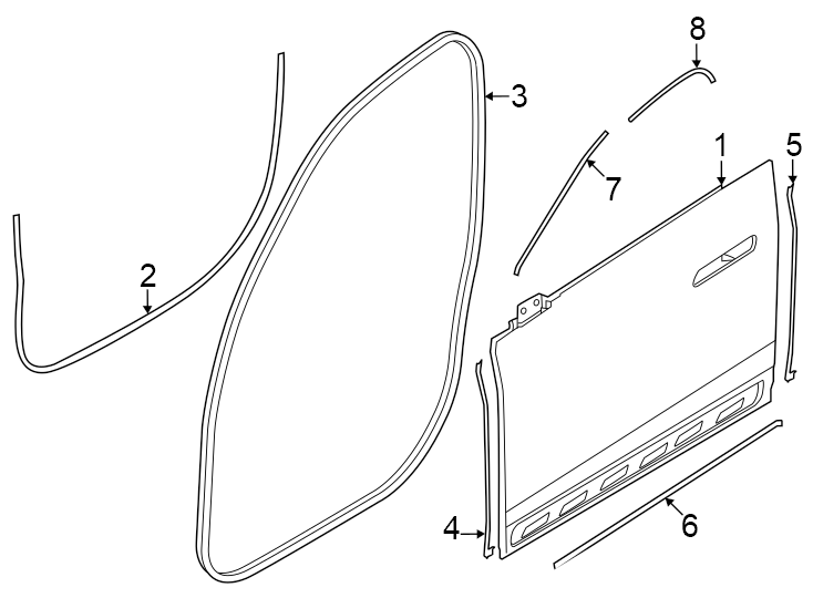 1Front door. Door & components.https://images.simplepart.com/images/parts/motor/fullsize/1927695.png