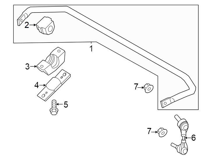 6Rear suspension. Stabilizer bar & components.https://images.simplepart.com/images/parts/motor/fullsize/1927840.png