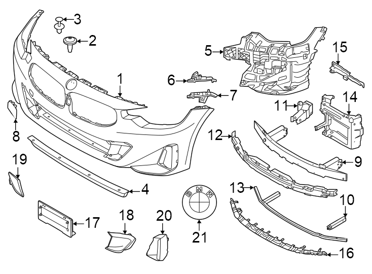 11Front bumper & grille. Bumper & components.https://images.simplepart.com/images/parts/motor/fullsize/1928011.png