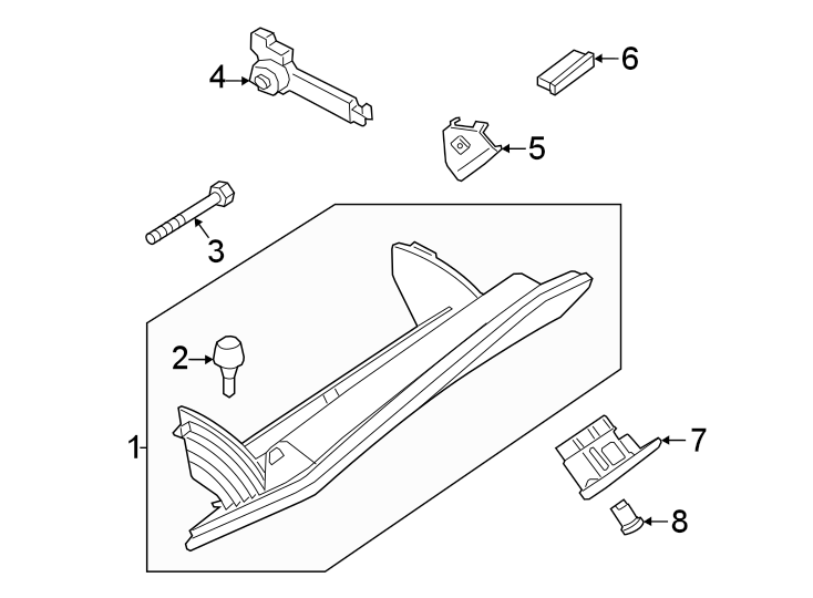 4Instrument panel. Glove box.https://images.simplepart.com/images/parts/motor/fullsize/1928422.png