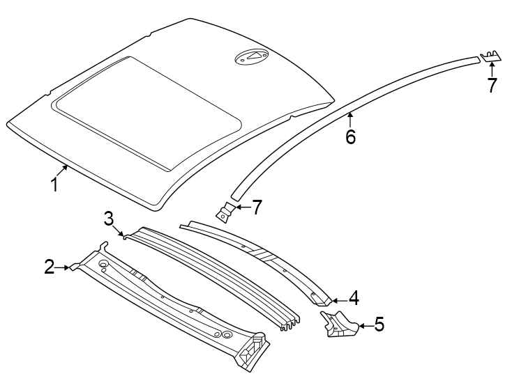 4Exterior trim. Roof & components.https://images.simplepart.com/images/parts/motor/fullsize/1928491.png