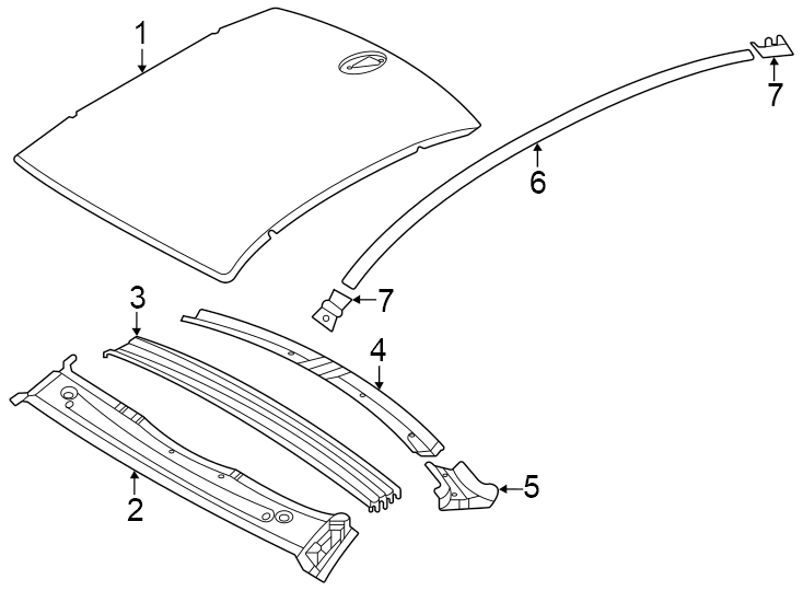 4Exterior trim. Roof & components.https://images.simplepart.com/images/parts/motor/fullsize/1928497.png