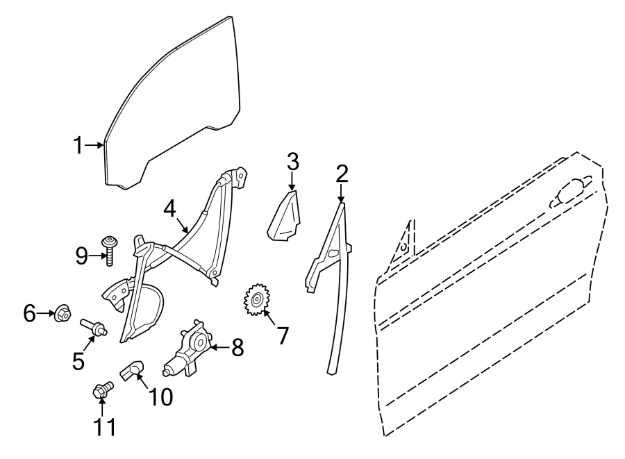 3DOOR. GLASS & HARDWARE.https://images.simplepart.com/images/parts/motor/fullsize/1928545.png