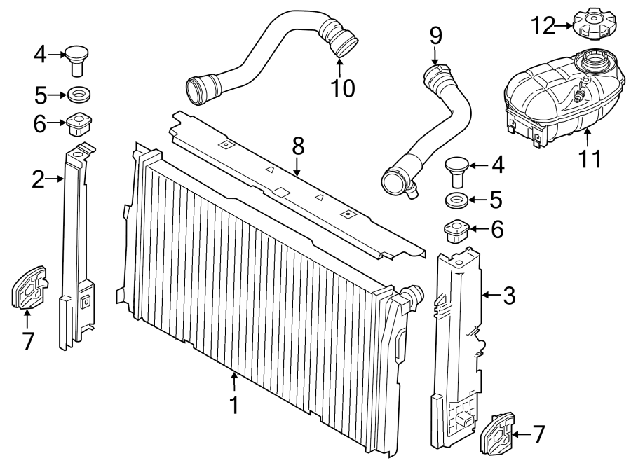 7Radiator & components.https://images.simplepart.com/images/parts/motor/fullsize/1928700.png