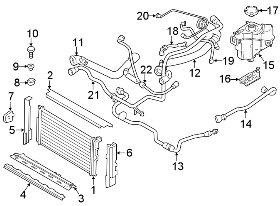 RADIATOR & COMPONENTS.