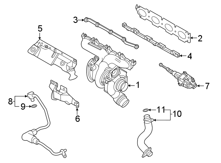 5Turbocharger & components.https://images.simplepart.com/images/parts/motor/fullsize/1928915.png