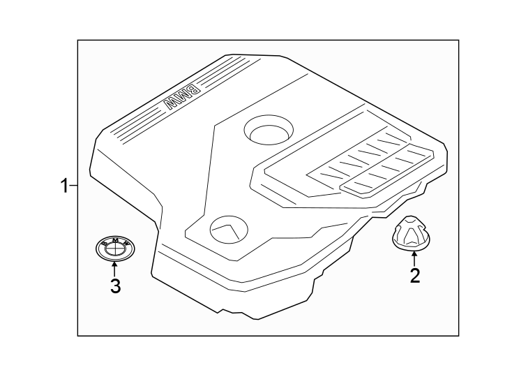 1Engine appearance cover.https://images.simplepart.com/images/parts/motor/fullsize/1928920.png