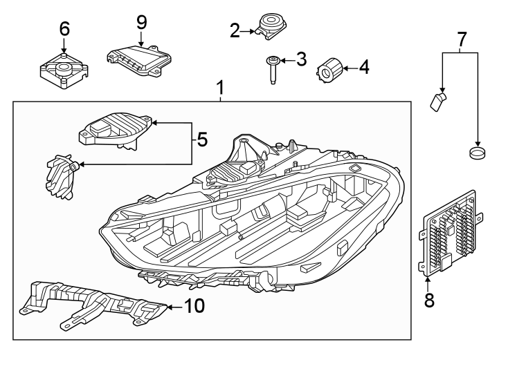 4Front lamps. Headlamp components.https://images.simplepart.com/images/parts/motor/fullsize/1929050.png