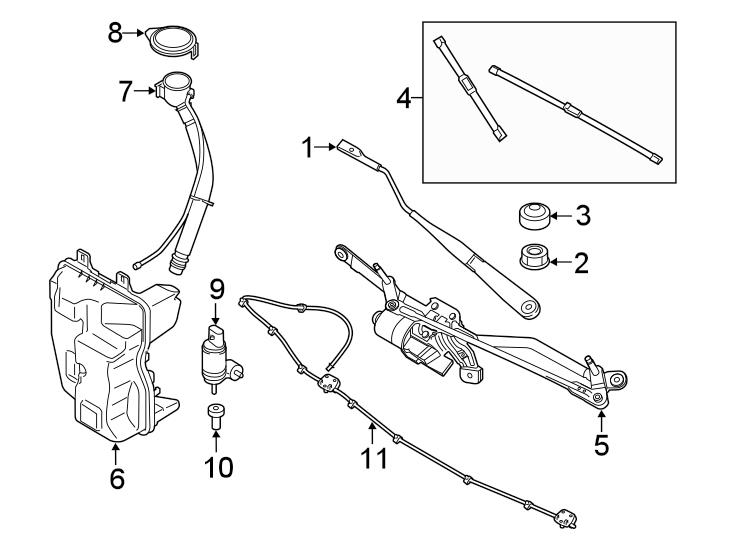 10Windshield. Wiper & washer components.https://images.simplepart.com/images/parts/motor/fullsize/1929355.png