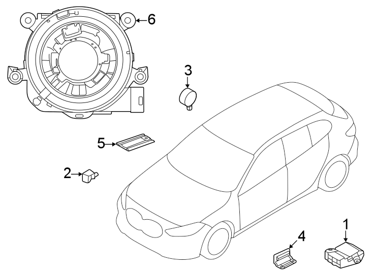 4Restraint systems. Air bag components.https://images.simplepart.com/images/parts/motor/fullsize/1929425.png