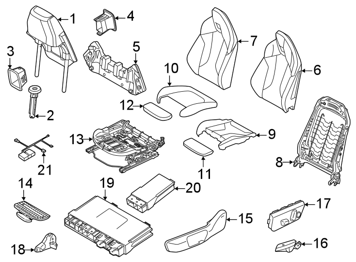 7Seats & tracks. Driver seat components.https://images.simplepart.com/images/parts/motor/fullsize/1929455.png