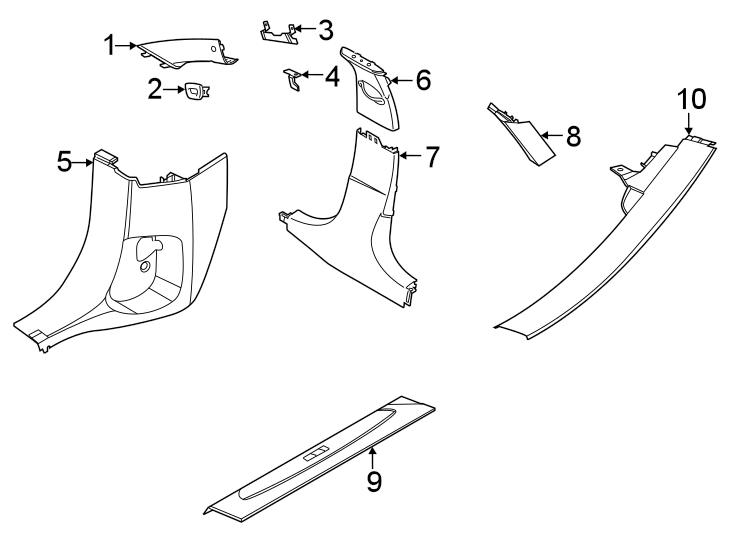 3Pillars. Rocker & floor. Interior trim.https://images.simplepart.com/images/parts/motor/fullsize/1929535.png