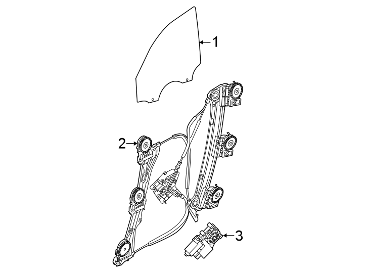 3Front door. Glass & hardware.https://images.simplepart.com/images/parts/motor/fullsize/1929555.png