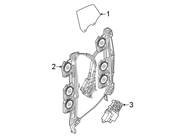 3Rear door. Glass & hardware.https://images.simplepart.com/images/parts/motor/fullsize/1929580.png