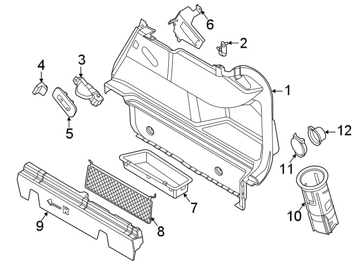 2Rear body & floor. Interior trim.https://images.simplepart.com/images/parts/motor/fullsize/1929682.png