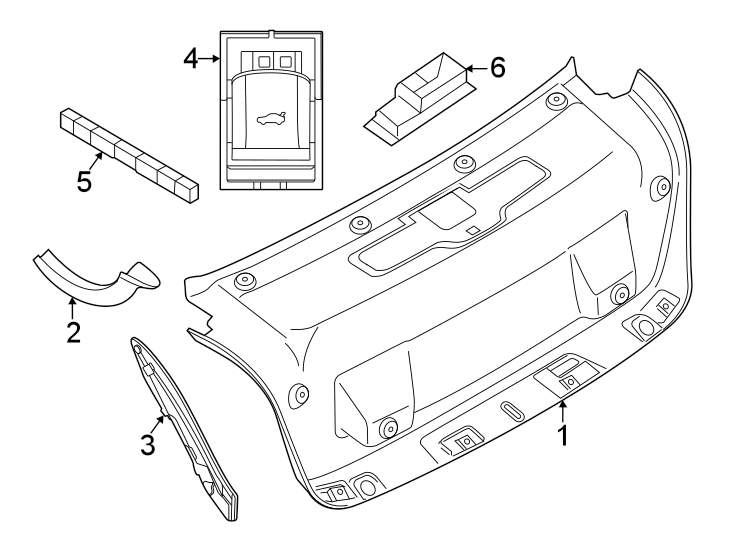 6Trunk lid. Interior trim.https://images.simplepart.com/images/parts/motor/fullsize/1929715.png