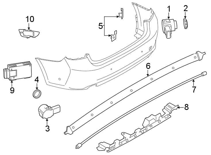 1Rear bumper. Electrical components.https://images.simplepart.com/images/parts/motor/fullsize/1929745.png