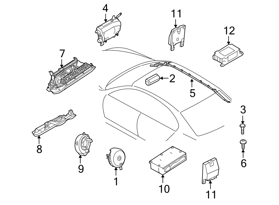 6RESTRAINT SYSTEMS. AIR BAG COMPONENTS.https://images.simplepart.com/images/parts/motor/fullsize/1930420.png