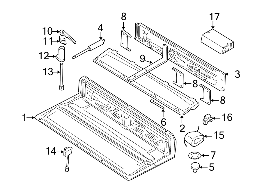 CONVERTIBLE/SOFT TOP. STORAGE COMPARTMENT.