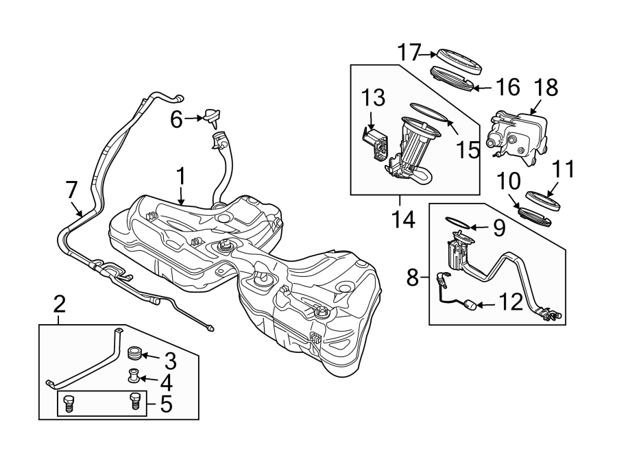 FUEL SYSTEM COMPONENTS.