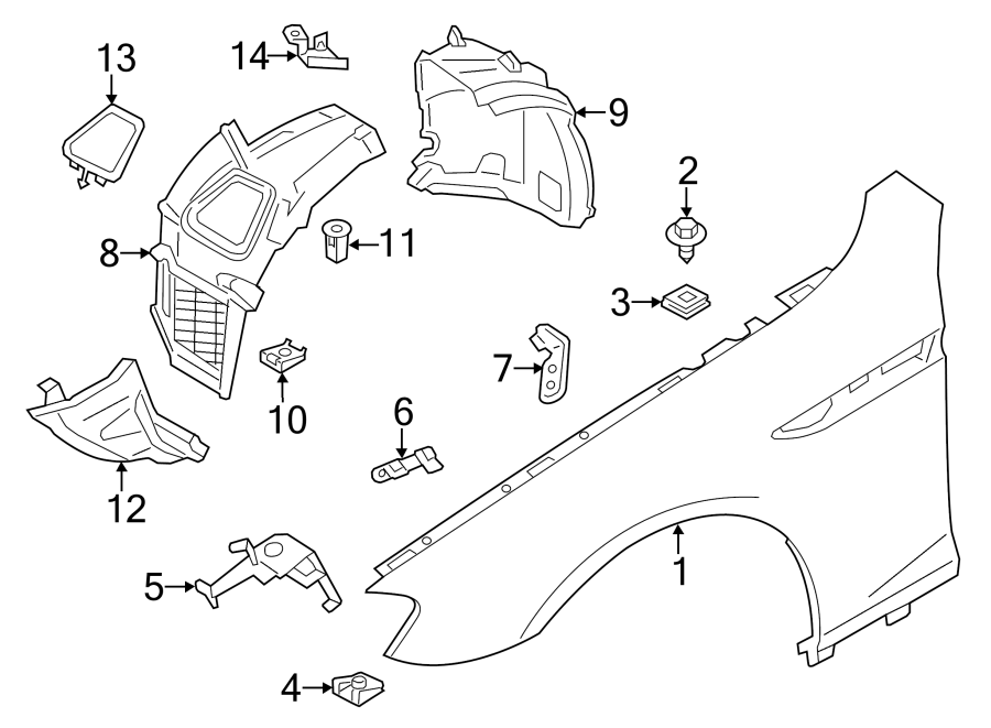 Fender & components.