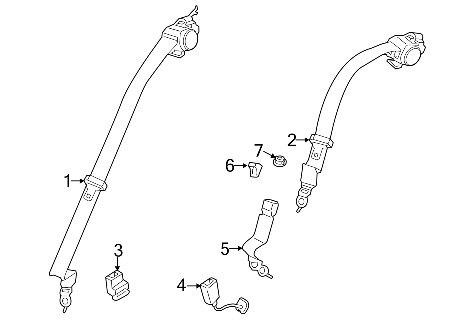 6RESTRAINT SYSTEMS. REAR SEAT BELTS.https://images.simplepart.com/images/parts/motor/fullsize/1931627.png