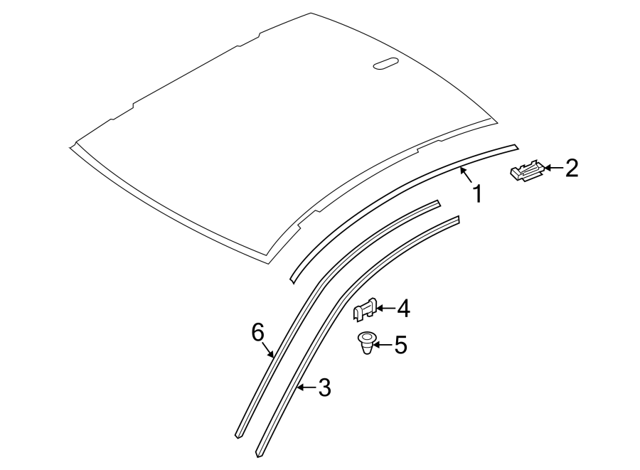 ROOF. EXTERIOR TRIM.