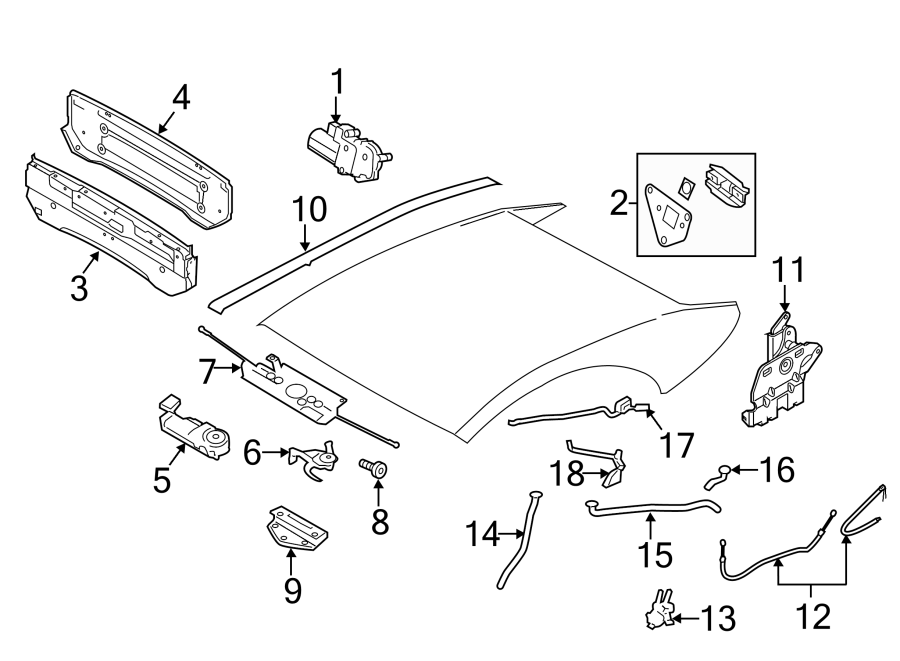 CONVERTIBLE/SOFT top. Motor & components.