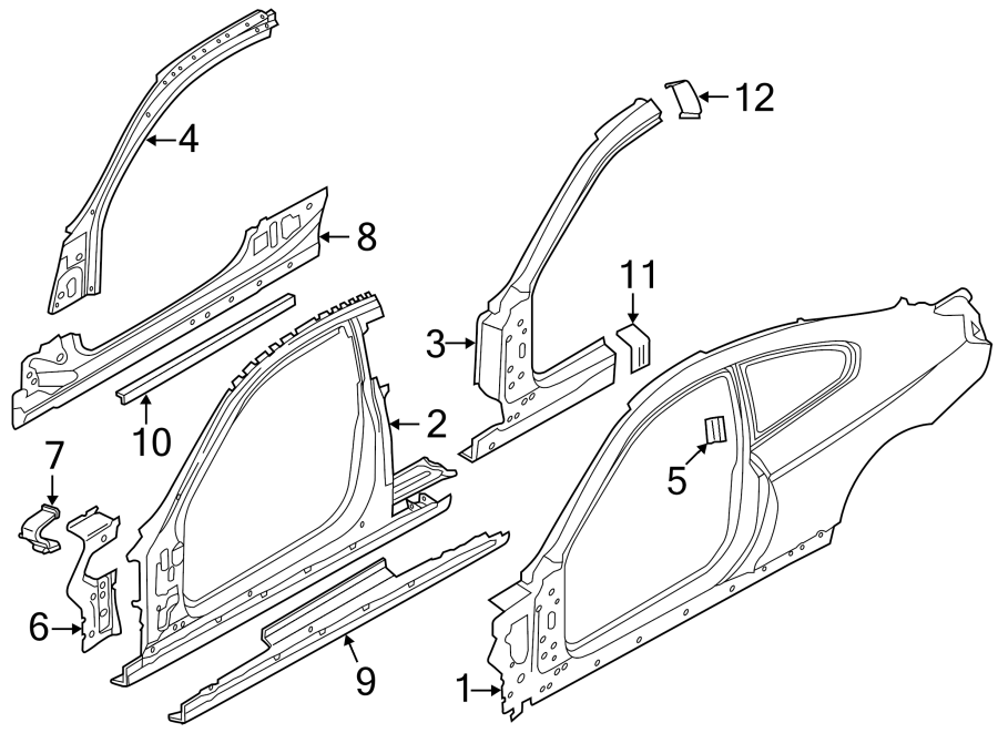 PILLARS. ROCKER & FLOOR. HINGE PILLAR. ROCKER PANEL. UNISIDE.