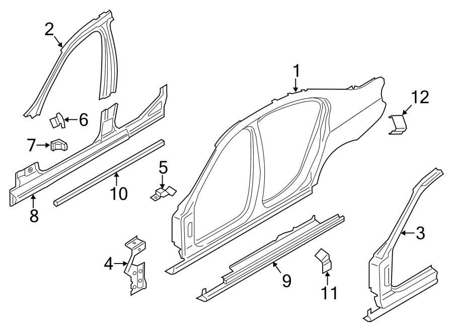 6PILLARS. ROCKER & FLOOR. HINGE PILLAR. ROCKER PANEL. UNISIDE.https://images.simplepart.com/images/parts/motor/fullsize/1931746.png