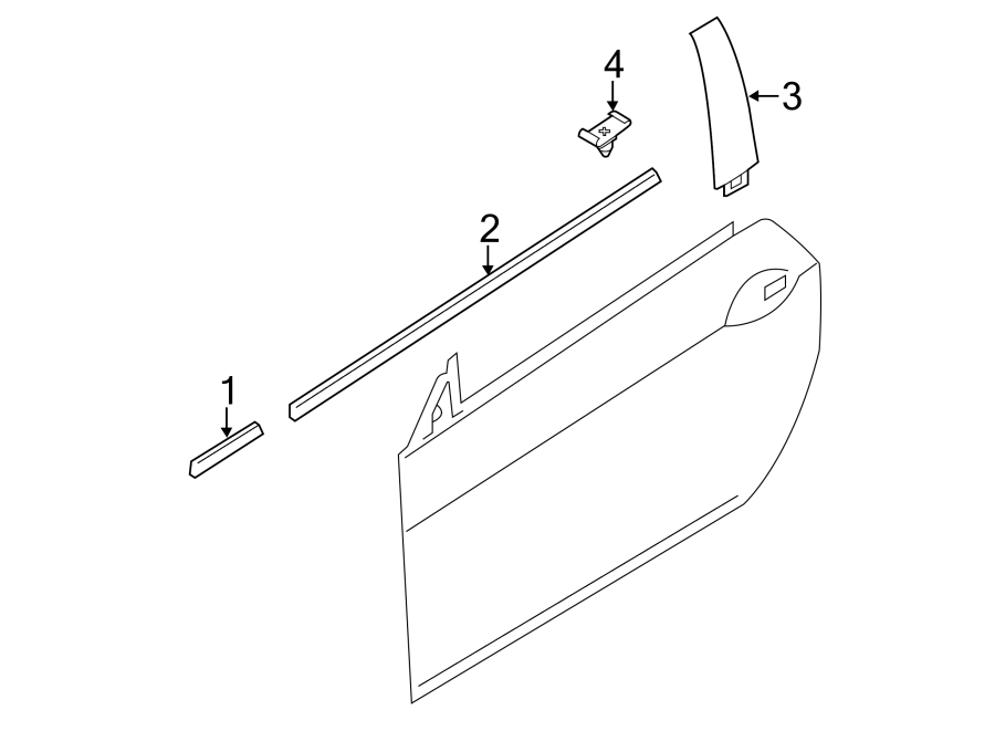 1FRONT DOOR. EXTERIOR TRIM.https://images.simplepart.com/images/parts/motor/fullsize/1931754.png